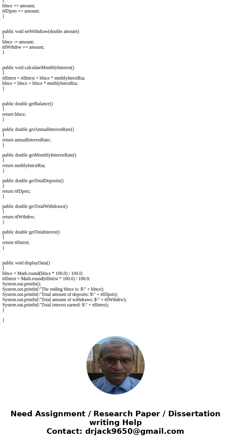 Write necessary number of Java classes to implement the following functionalities and test it. Steps: Create a Java package with a name Quiz1 Create a Java clas Write necessary number of Java classes to implement the following functionalities and test it. Steps: Create a Java package with a name Quiz1 Create a Java clas