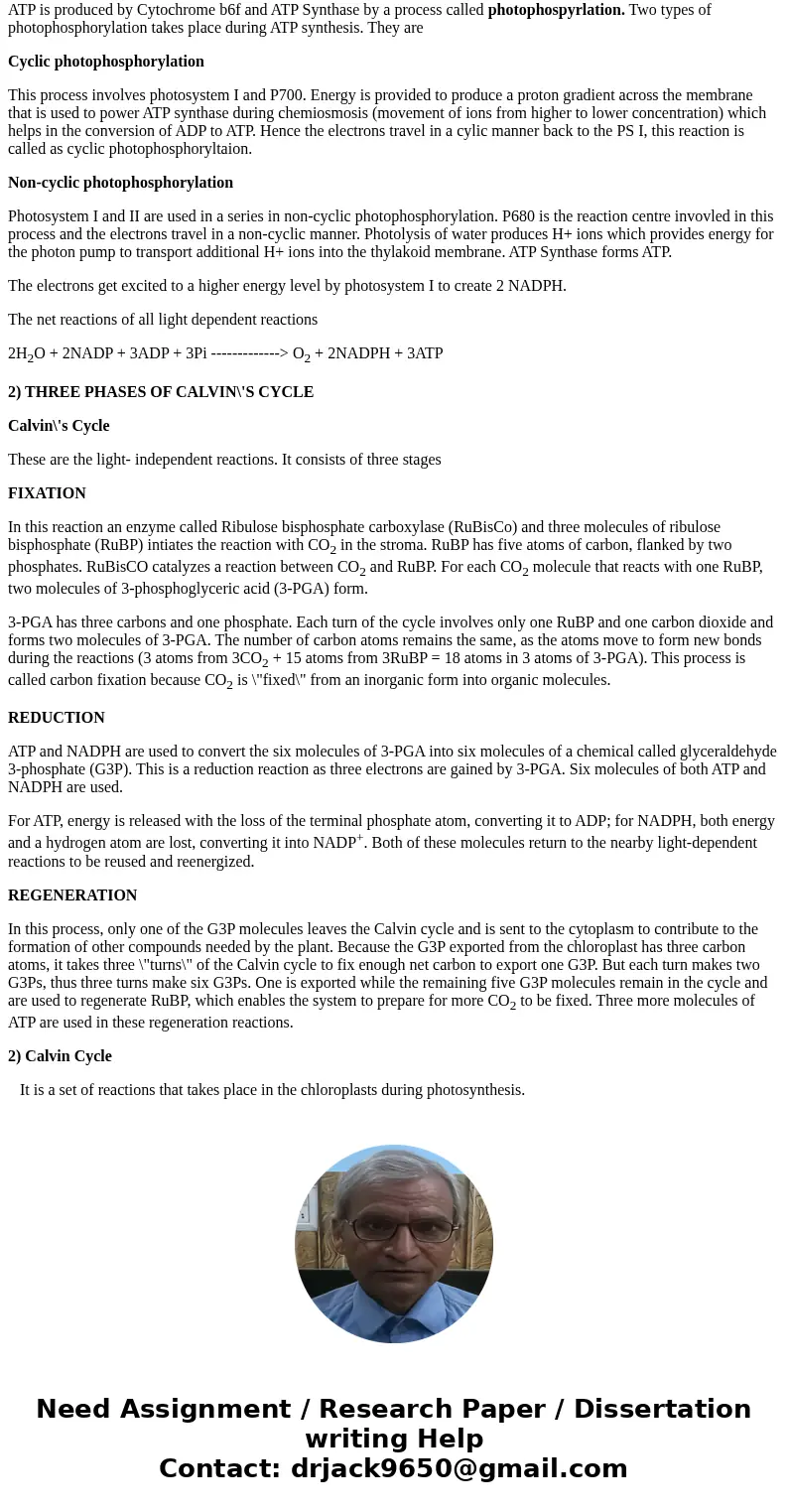 1 outline the steps involved in synthesizing AT and NADPH for use in the Calvin cycle. 2 Outline the 3 phases of the Calvin Cycle.Solution1) STEPS INVOLVED IN S 1 outline the steps involved in synthesizing AT and NADPH for use in the Calvin cycle. 2 Outline the 3 phases of the Calvin Cycle.Solution1) STEPS INVOLVED IN S