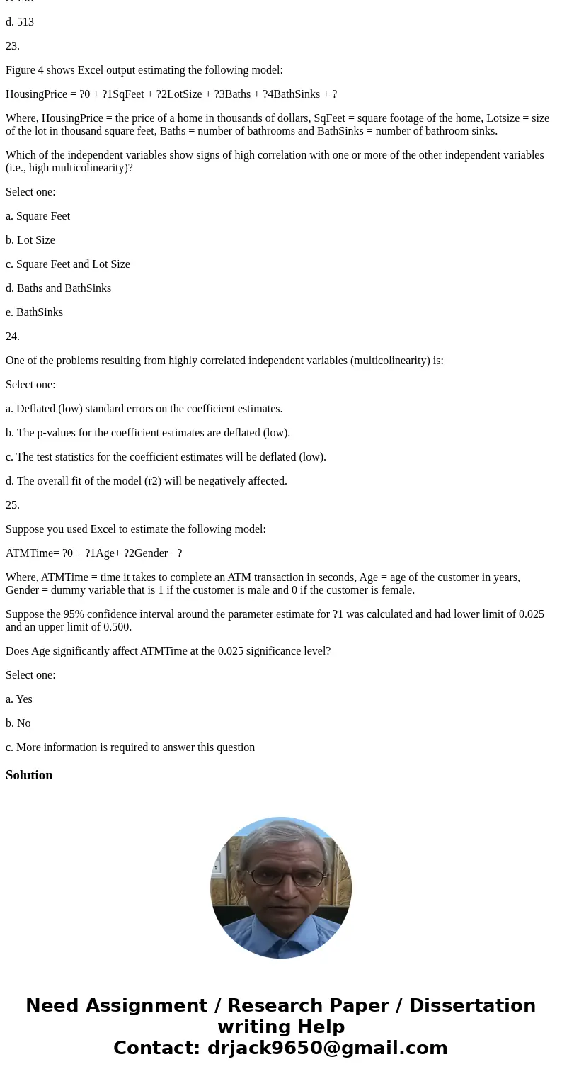 1. Suppose you used Ordinary Least Squares (OLS) to estimate the following model (the subscripts i have been dropped throughout): Where StartingSalary is a rece 1. Suppose you used Ordinary Least Squares (OLS) to estimate the following model (the subscripts i have been dropped throughout): Where StartingSalary is a rece