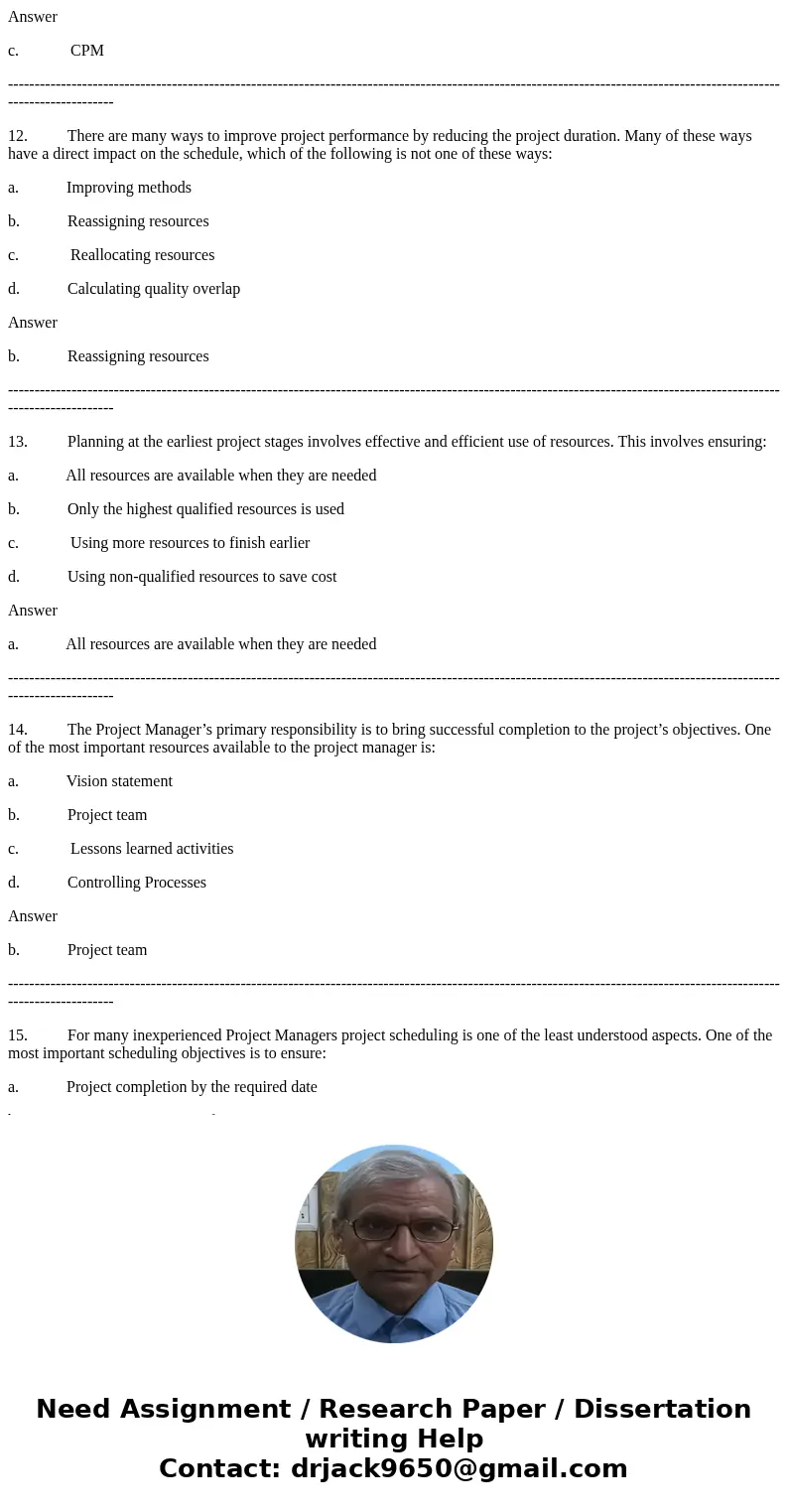 1. This Project Management concept ensures the various elements of the project are properly coordinated to provide a cohesive project plan. It involves making   1. This Project Management concept ensures the various elements of the project are properly coordinated to provide a cohesive project plan. It involves making