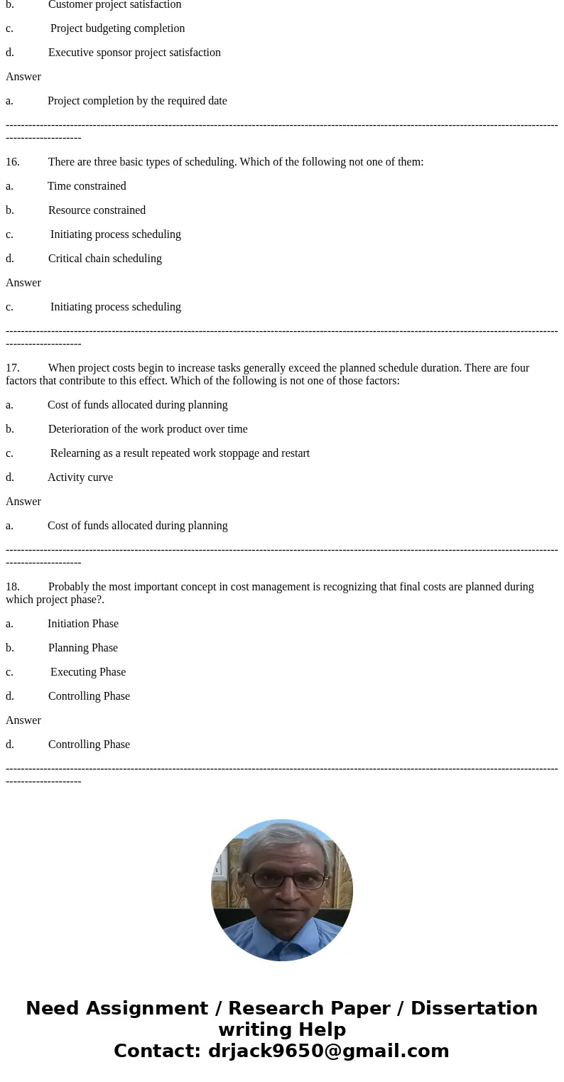 1. This Project Management concept ensures the various elements of the project are properly coordinated to provide a cohesive project plan. It involves making   1. This Project Management concept ensures the various elements of the project are properly coordinated to provide a cohesive project plan. It involves making