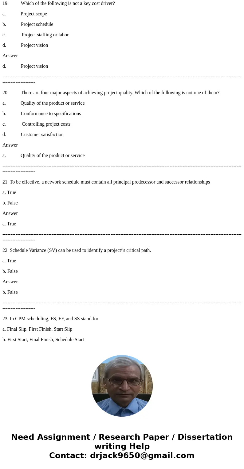 1. This Project Management concept ensures the various elements of the project are properly coordinated to provide a cohesive project plan. It involves making   1. This Project Management concept ensures the various elements of the project are properly coordinated to provide a cohesive project plan. It involves making