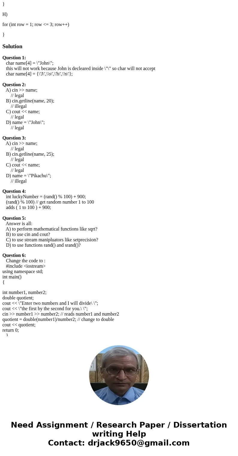 1. Will the following string literal fit in the space allocated for name? Why or why not? 2. If a program contains the definition string name; indicate whether  1. Will the following string literal fit in the space allocated for name? Why or why not? 2. If a program contains the definition string name; indicate whether