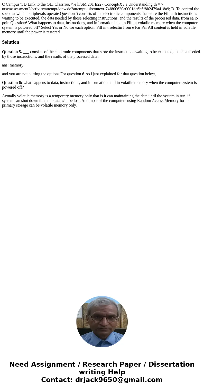 C Campus \\ D Link to the OLI Classroo. \\ e lFSM 201 E227 Concept/X / e Understanding th × × urse/assessment2/activity/attempt/view.do?attempt-1&context-7  C Campus \\ D Link to the OLI Classroo. \\ e lFSM 201 E227 Concept/X / e Understanding th × × urse/assessment2/activity/attempt/view.do?attempt-1&context-7