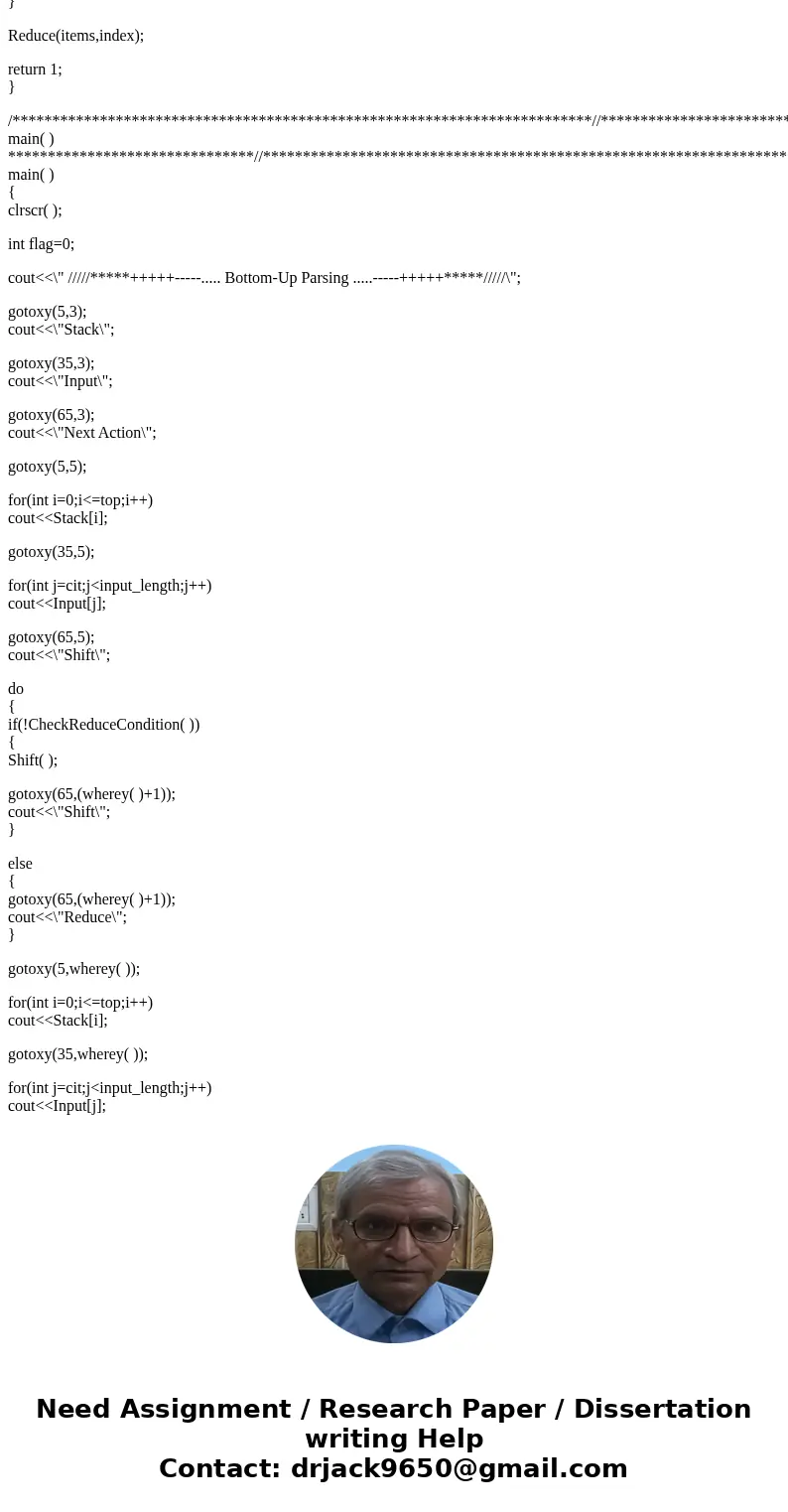 create a c++ code for all possible states for bottom parsing for the following grammar expression: E E->E+T E->T T->T*F T->F F->(E) F->iSoluti create a c++ code for all possible states for bottom parsing for the following grammar expression: E E->E+T E->T T->T*F T->F F->(E) F->iSoluti