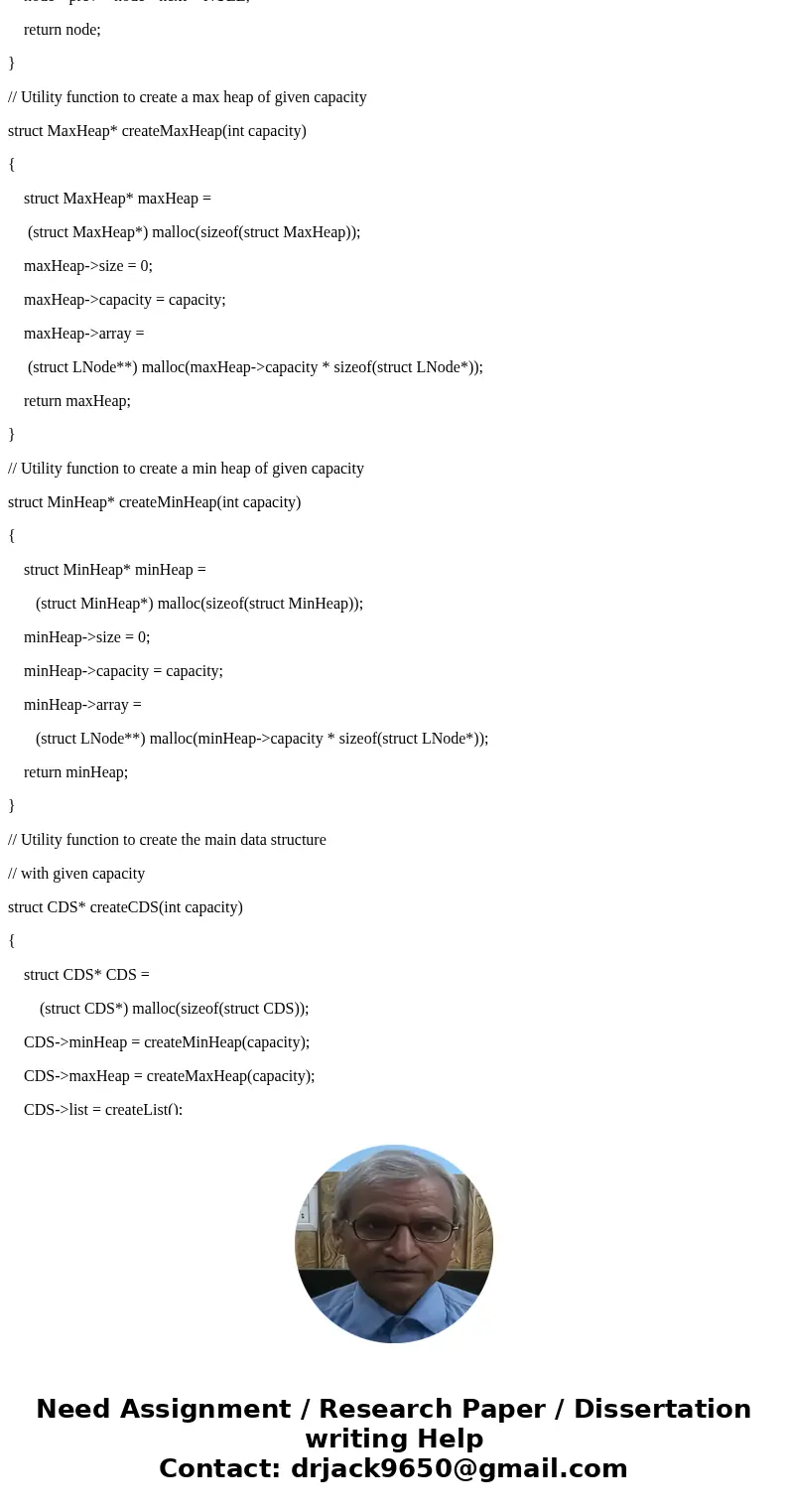 Describe a data structure that supports both removeMin() and removeMax() with O(log(n)) complexity. You need to show the implementation of insert(), removeMin(  Describe a data structure that supports both removeMin() and removeMax() with O(log(n)) complexity. You need to show the implementation of insert(), removeMin(