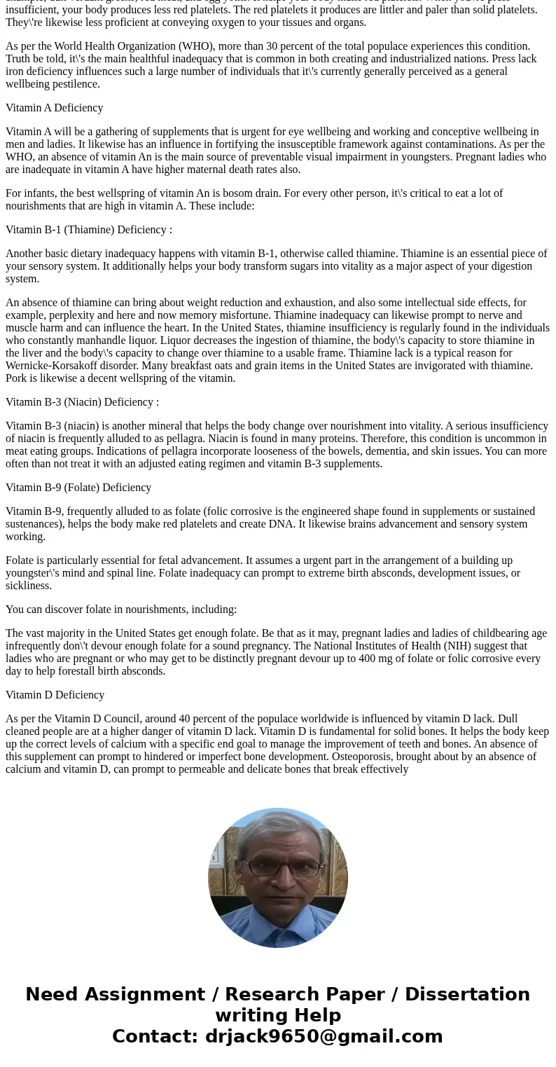 Discuss clinical signs and symptoms that might indicate nutrient deficiencies. Please site from literature Discuss clinical signs and symptoms that might indic  Discuss clinical signs and symptoms that might indicate nutrient deficiencies. Please site from literature Discuss clinical signs and symptoms that might indic