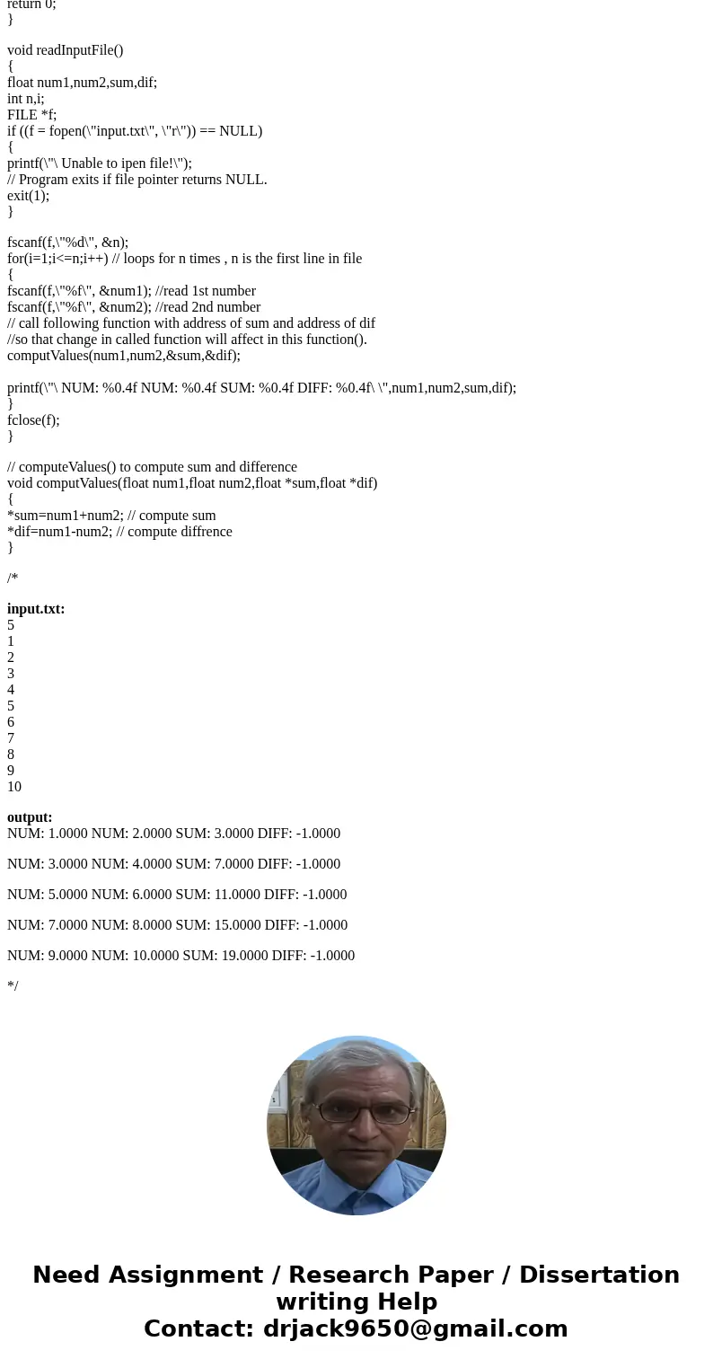 I need someone to convert this into C C++ code for part-II #include<iostream.h> void computeProperties(float radius,float height,float *area,float *volume I need someone to convert this into C C++ code for part-II #include<iostream.h> void computeProperties(float radius,float height,float *area,float *volume