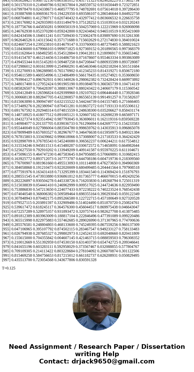 Imagine that there are 1,000 consumers. For each consumer, the willingness to pay for a widget is distributed uniformly over the interval [0,1] depending on the