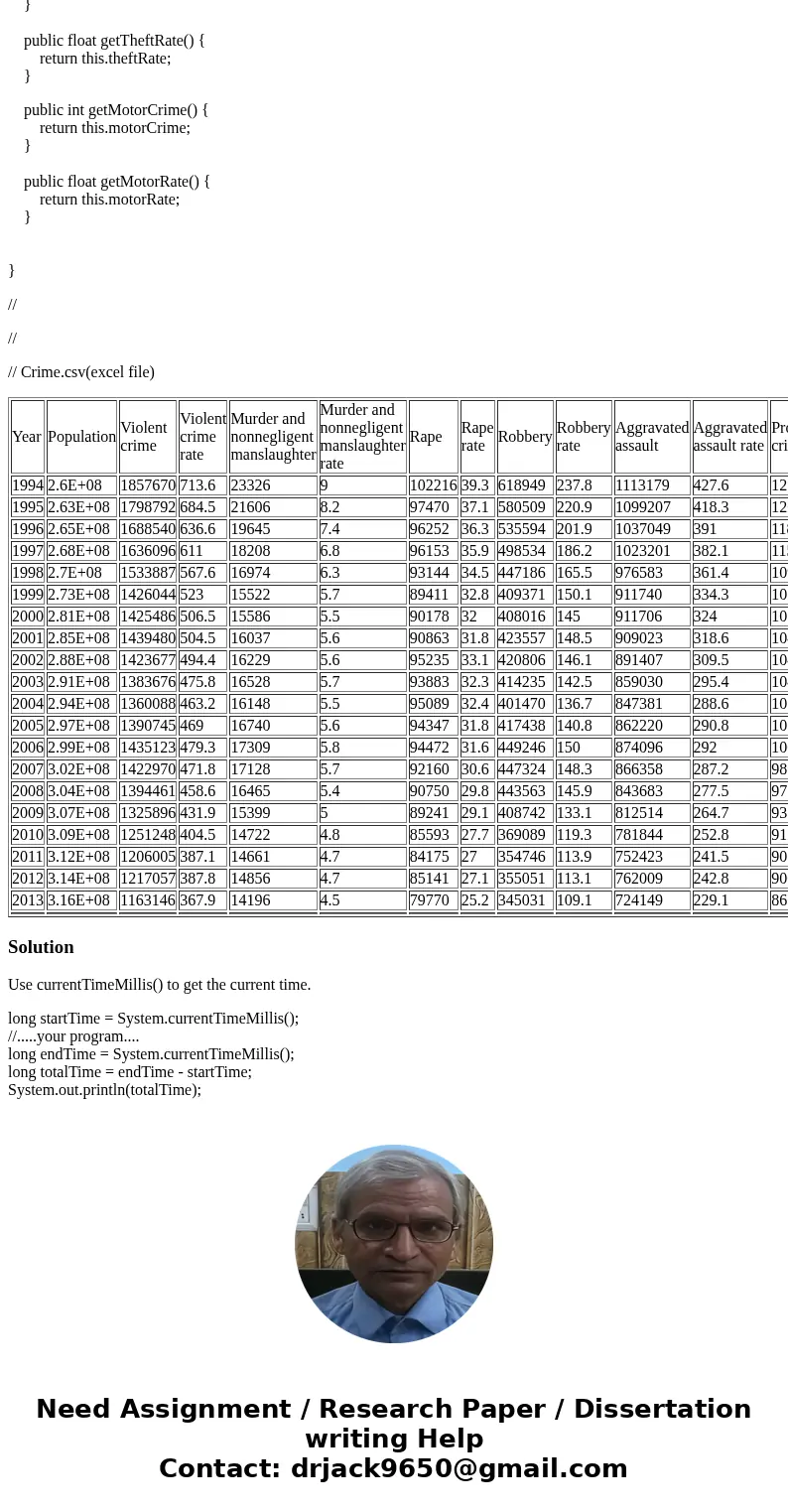 JAVA: How to add a timer to this code? All I need it to do is count and print the entire length of time in seconds the program runs from start to finish, from e JAVA: How to add a timer to this code? All I need it to do is count and print the entire length of time in seconds the program runs from start to finish, from e
