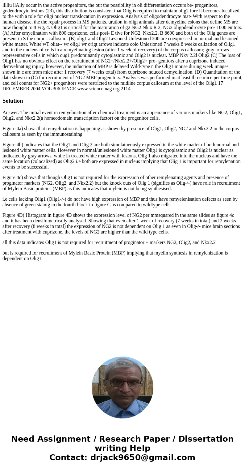 lllllu llAlly occur in the active progenitors, the out the possibility in oli differentiation occurs be- progenitors, godendrocyte lesions (23), this distribut  lllllu llAlly occur in the active progenitors, the out the possibility in oli differentiation occurs be- progenitors, godendrocyte lesions (23), this distribut