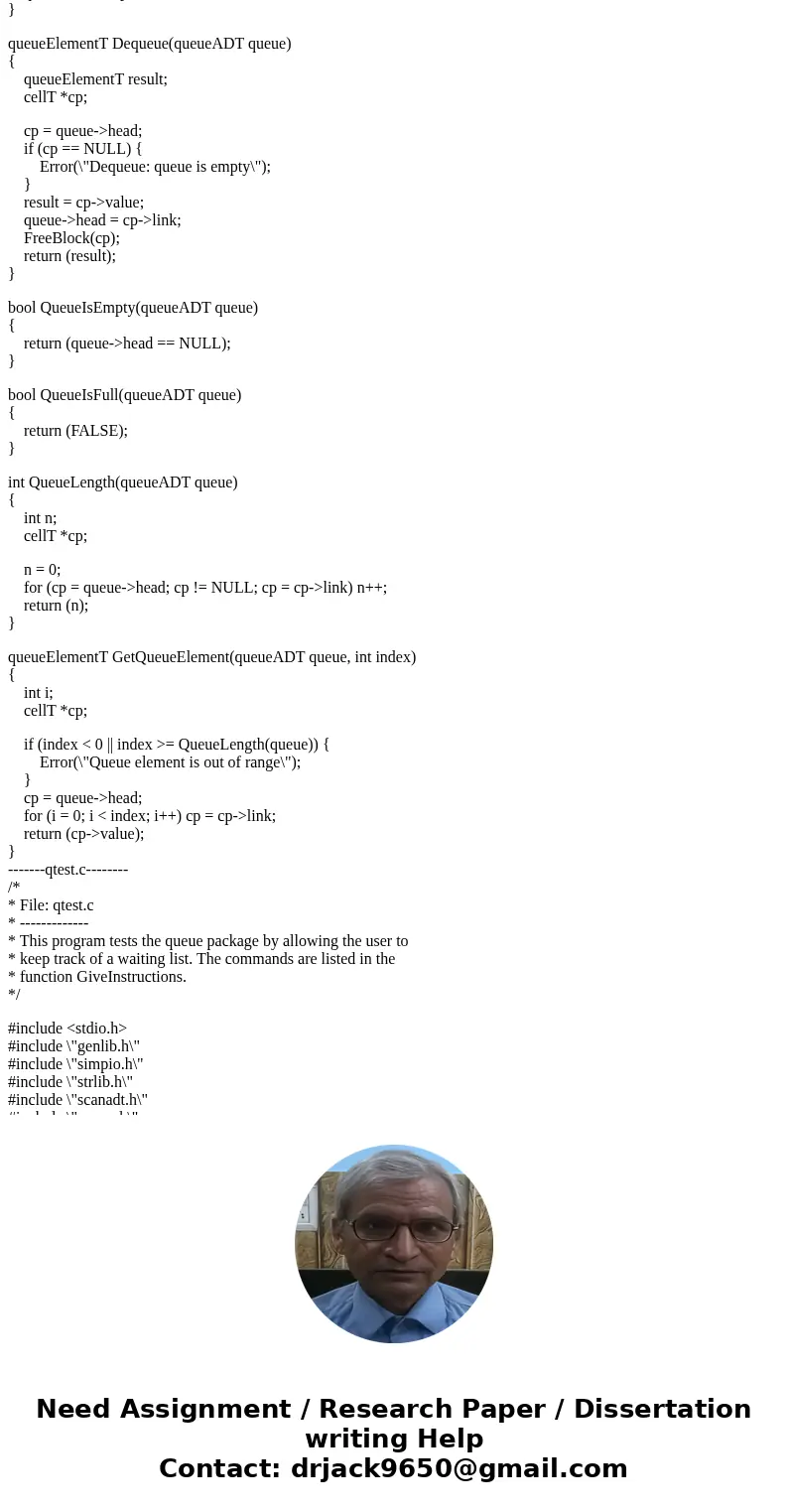 Now, you are asked to do the followings: 1. Add void ReverseQueue(queueADT queue); prototype into queue.h interface: 2. Implement this function under both array