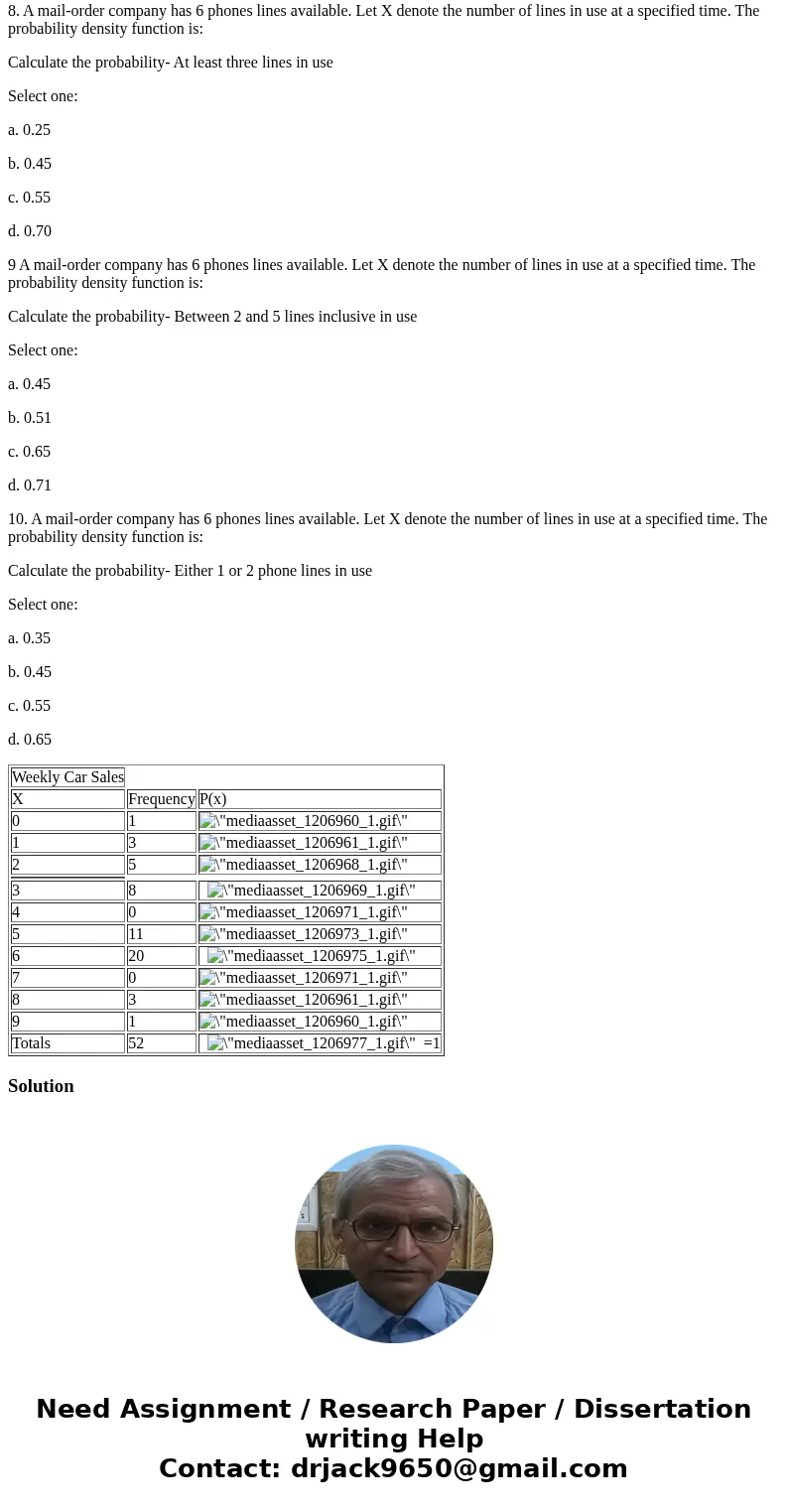 PLEASE HELP! 1. What type of random variable has a set of possible values which is a collection of isolated points on the number line? Select one: a. continuous
