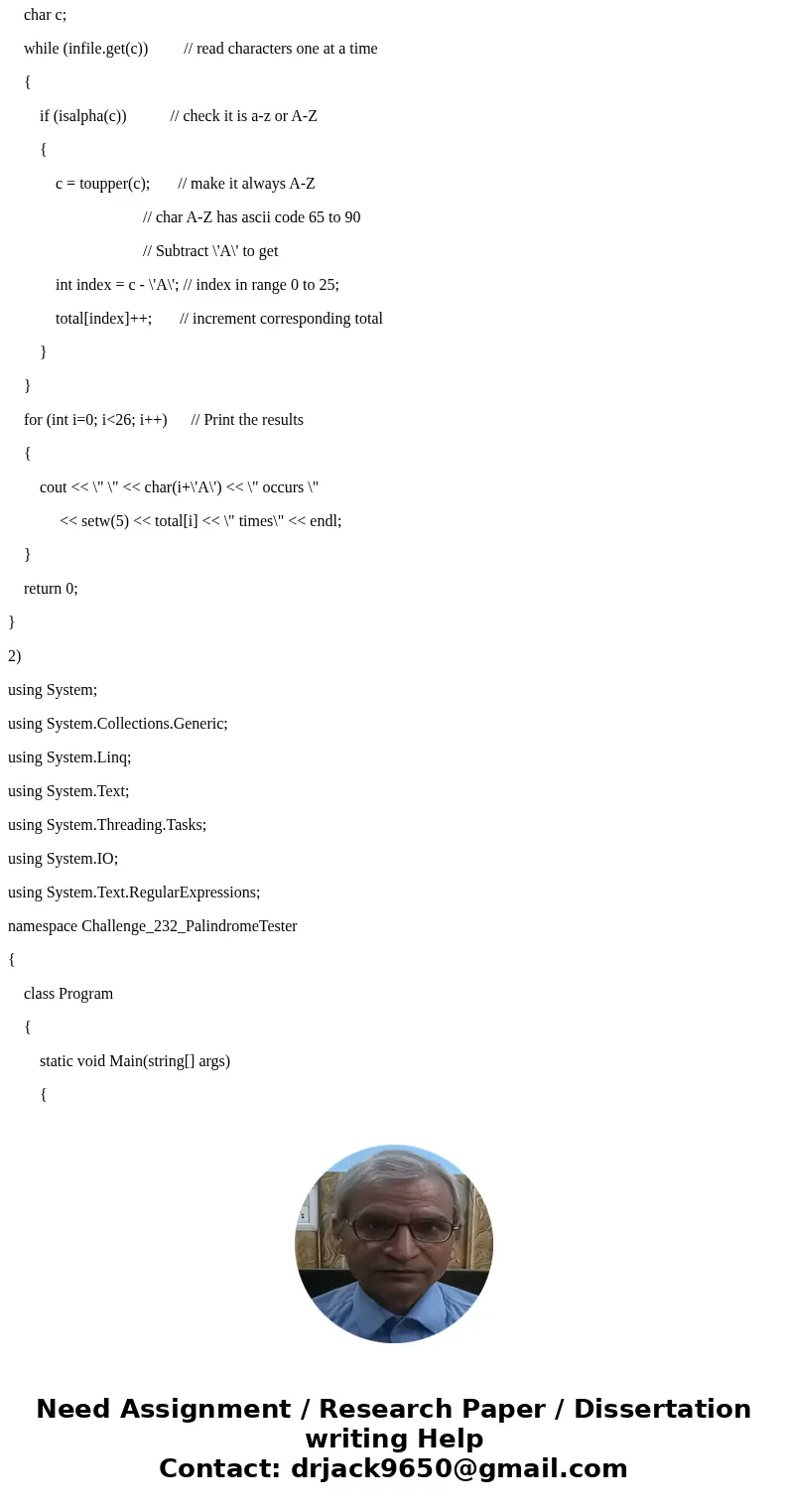 Please help with this c++ program: Part 1 A frequency table lists words and the number of times each word appears in a text file. Write a program that creates a Please help with this c++ program: Part 1 A frequency table lists words and the number of times each word appears in a text file. Write a program that creates a