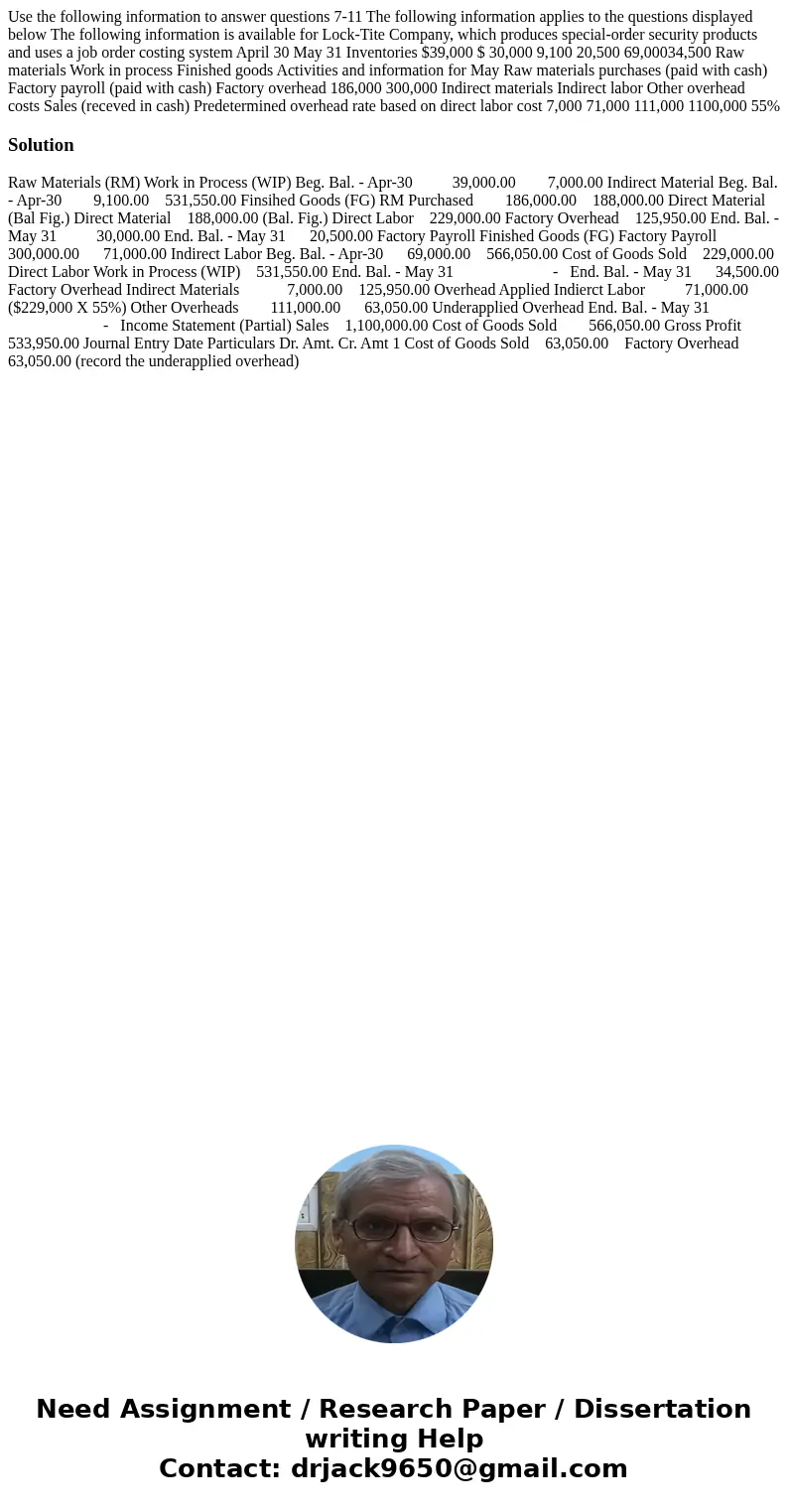 Use the following information to answer questions 7-11 The following information applies to the questions displayed below The following information is availabl  Use the following information to answer questions 7-11 The following information applies to the questions displayed below The following information is availabl