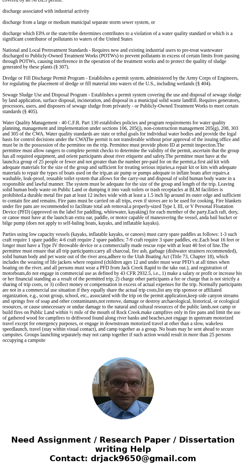 1. Dust & Ash Manufacturing, Inc. is located along the Blugreen River in the city of Northgrove. The company discharges suspended solids, pH, and Biochemic 1. Dust & Ash Manufacturing, Inc. is located along the Blugreen River in the city of Northgrove. The company discharges suspended solids, pH, and Biochemic