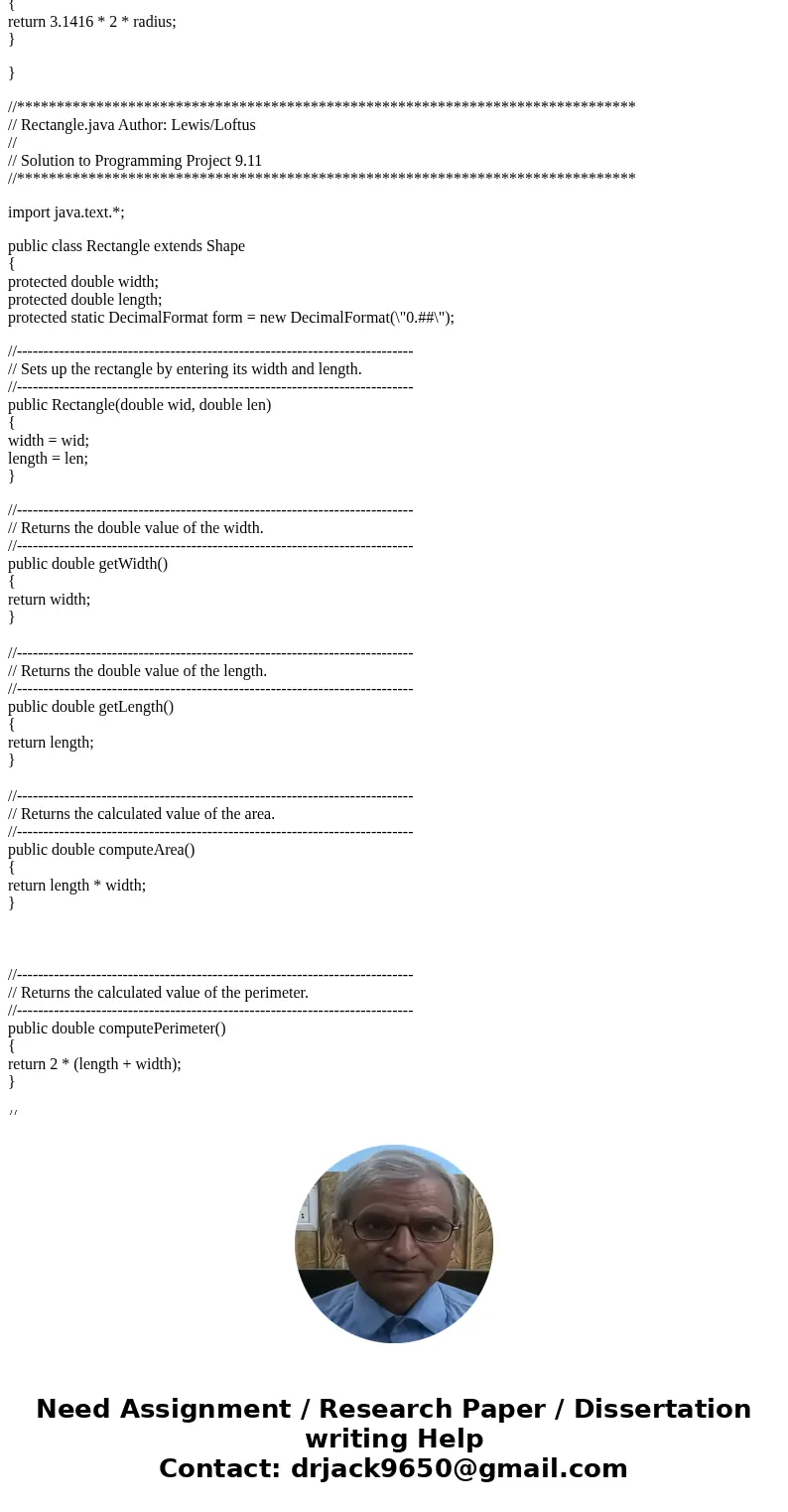 (1)Objective: Implement java.util.Comparator to determine the order of arbitrary objects. (1 points) Write a java program to determine the order of two shape ob (1)Objective: Implement java.util.Comparator to determine the order of arbitrary objects. (1 points) Write a java program to determine the order of two shape ob