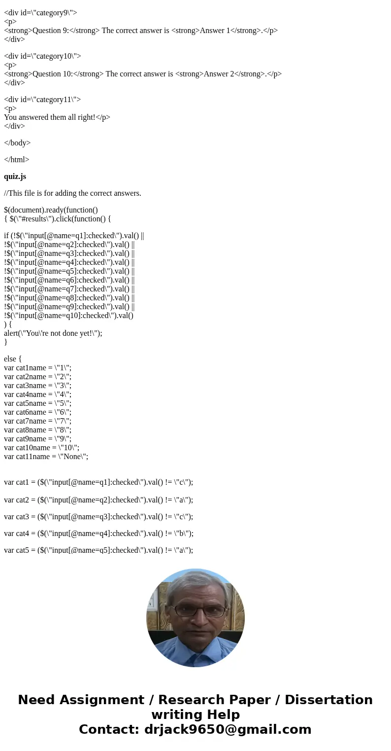 •Create a folder named Project in your All_102Submissions folder to contain all of your files for the final project. •You will create exactly three web pages fo •Create a folder named Project in your All_102Submissions folder to contain all of your files for the final project. •You will create exactly three web pages fo