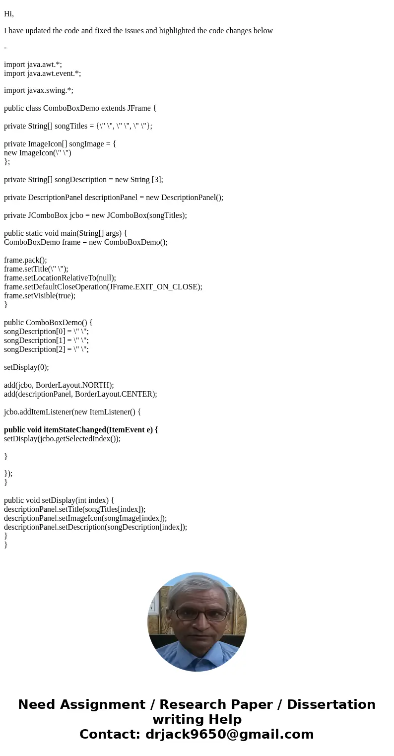 GUI Project in Java I can\'t figure out these errors: ComboBoxDemo.java:39: <anonymous ComboBoxDemo$1> is not abstract and does not override abstract meth GUI Project in Java I can\'t figure out these errors: ComboBoxDemo.java:39: <anonymous ComboBoxDemo$1> is not abstract and does not override abstract meth