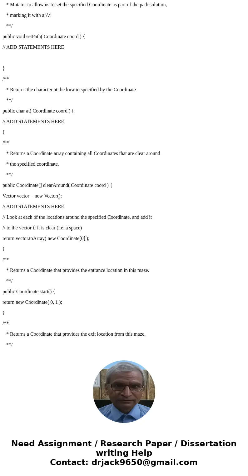 Java Question : help needed In the program \ Java Question : help needed In the program \