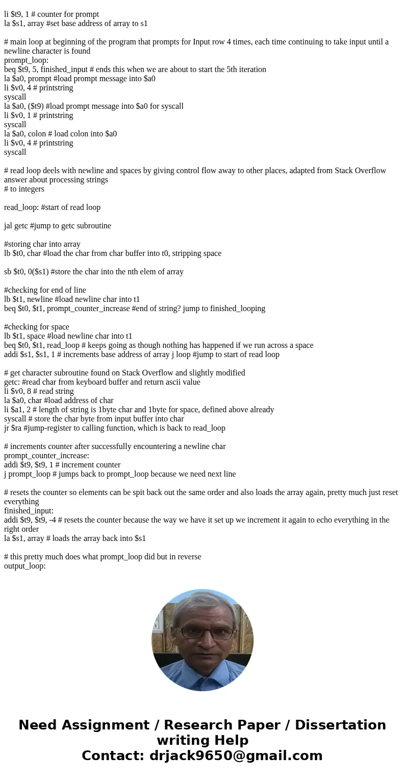 ########################################################### # Lab 10 - Floating-point # # Name: # Date: # # Description: # ask the user for an array length, and ########################################################### # Lab 10 - Floating-point # # Name: # Date: # # Description: # ask the user for an array length, and