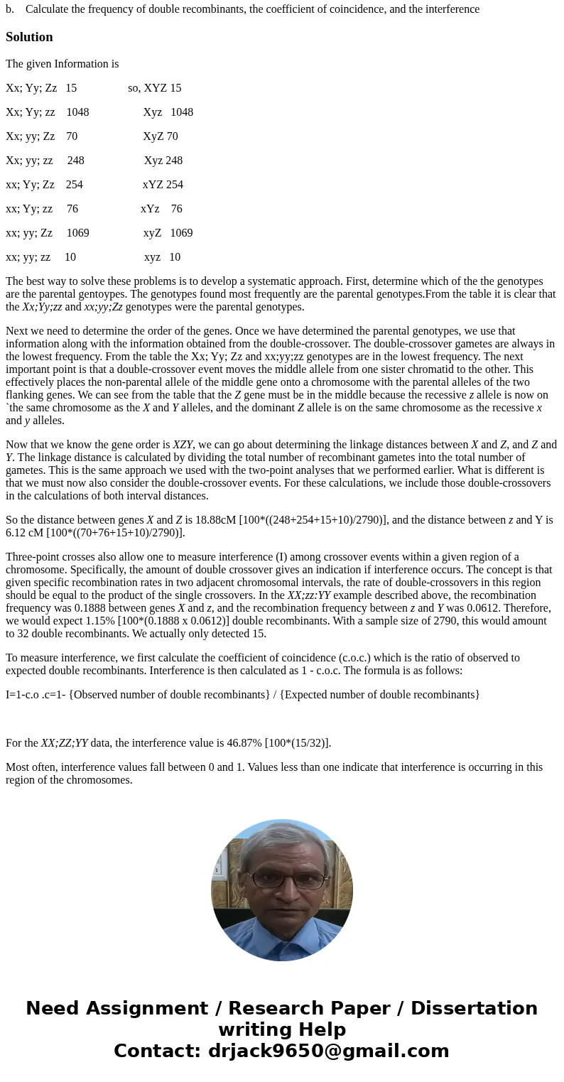 You cross true-breeding melonberries with the genotype XX; YY; zz and true-breeding melonberries with the genotype xx; yy; and ZZ. You then take some of the F1 
