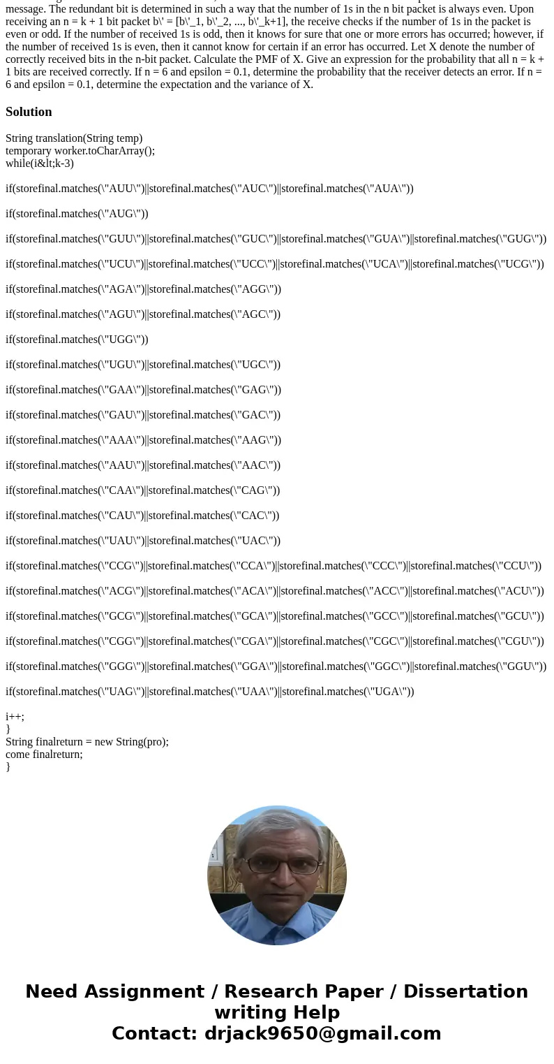  A source transmits a message (a string of k bits, b = [b_1, b_2, ..., b_k], b_i element {0, 1}, i element {1, ..., k}) through a noisy communication channel. A