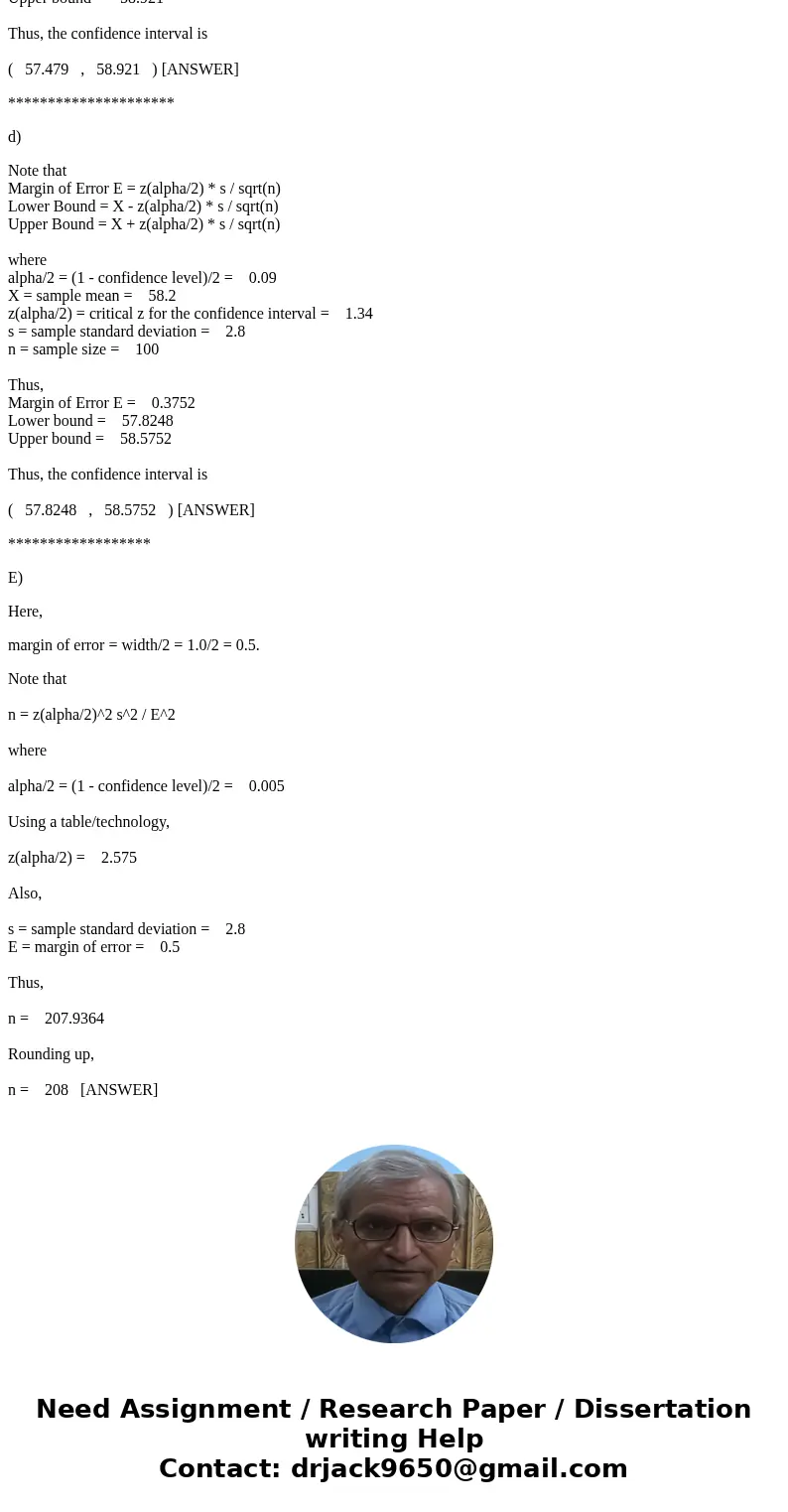 Appendix Table - http://www.webassign.net/devorestat8/DevoreStat8_appendix_tables.swf A Cl is desired for the true average stray-load loss mu (watts) for a cert