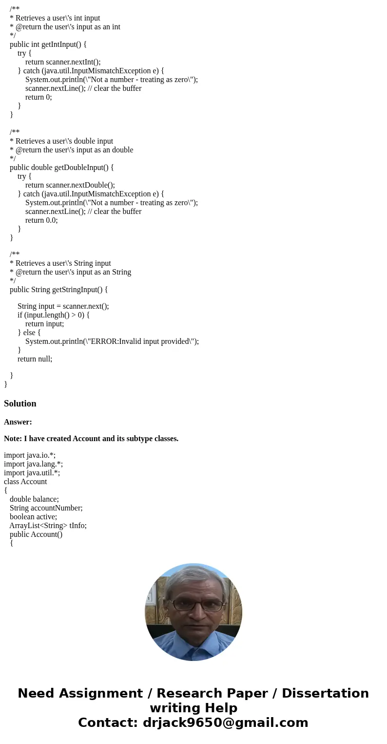 Assignment 2: In this assignment we will focus on inheritance and testing. Continuing from the ATM application in Assignment 1 we will build an inheritance stru Assignment 2: In this assignment we will focus on inheritance and testing. Continuing from the ATM application in Assignment 1 we will build an inheritance stru