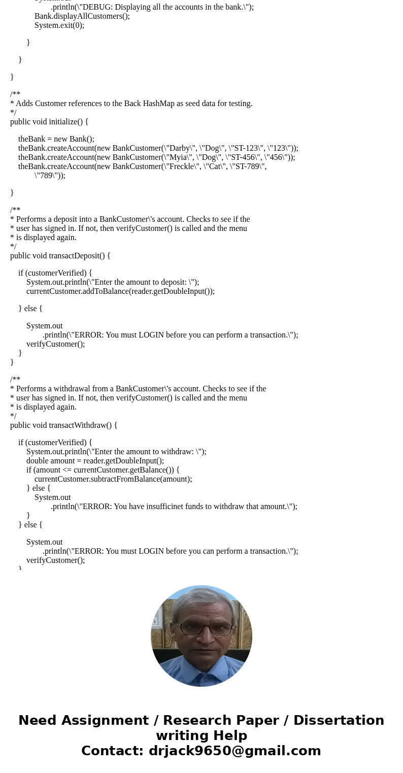 Assignment 2: In this assignment we will focus on inheritance and testing. Continuing from the ATM application in Assignment 1 we will build an inheritance stru Assignment 2: In this assignment we will focus on inheritance and testing. Continuing from the ATM application in Assignment 1 we will build an inheritance stru