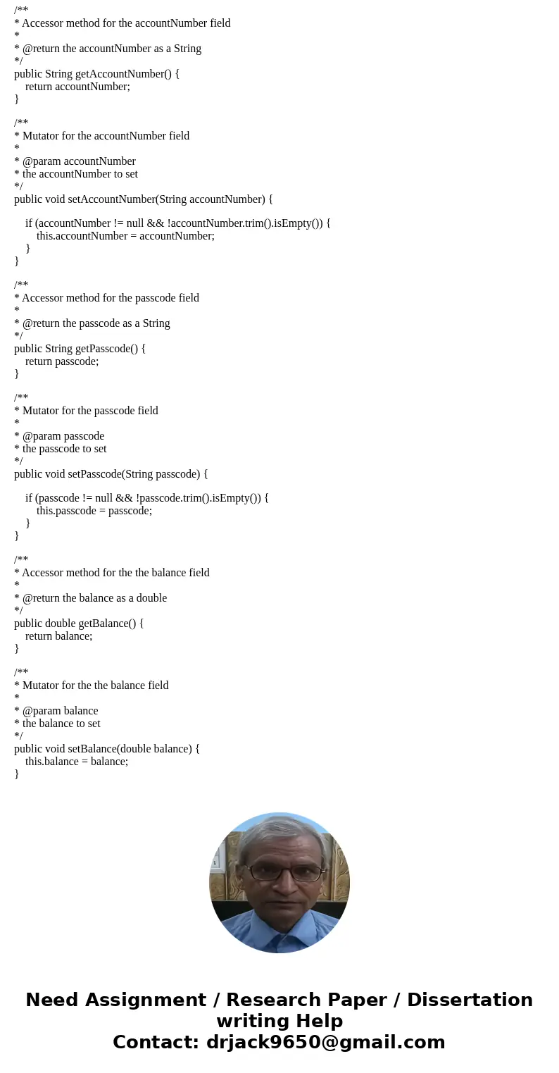 Assignment 2: In this assignment we will focus on inheritance and testing. Continuing from the ATM application in Assignment 1 we will build an inheritance stru Assignment 2: In this assignment we will focus on inheritance and testing. Continuing from the ATM application in Assignment 1 we will build an inheritance stru