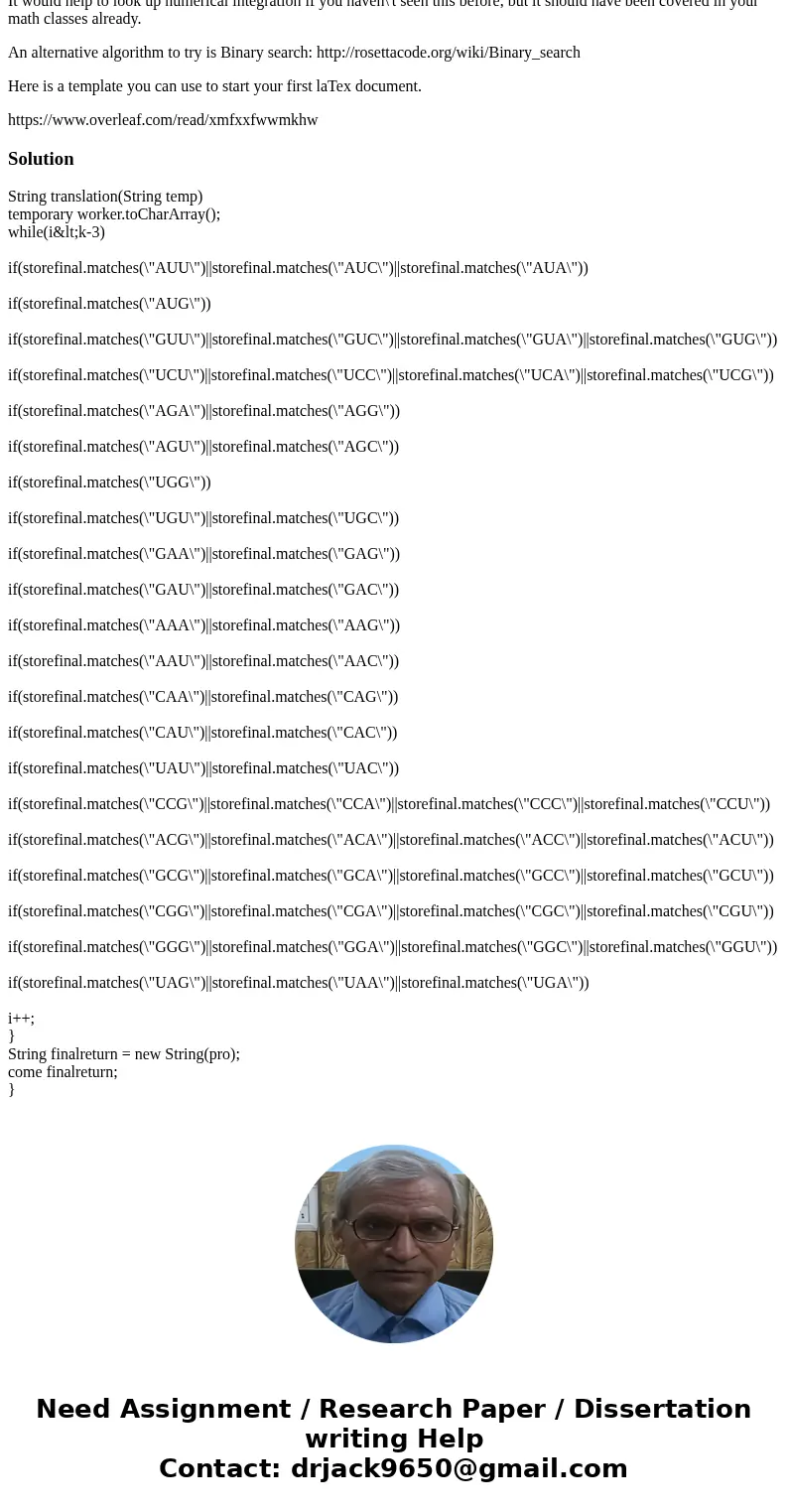 Below is the assignment instruction: you will need to write a document in LaTex. I personally would recommend overleaf.com for doing so. If you didn\'t get an i Below is the assignment instruction: you will need to write a document in LaTex. I personally would recommend overleaf.com for doing so. If you didn\'t get an i