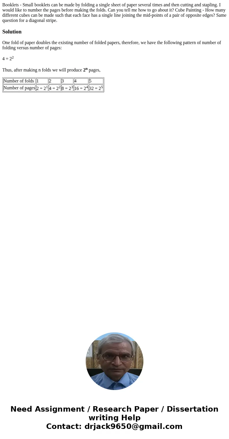 Booklets - Small booklets can be made by folding a single sheet of paper several times and then cutting and stapling. I would like to number the pages before m  Booklets - Small booklets can be made by folding a single sheet of paper several times and then cutting and stapling. I would like to number the pages before m