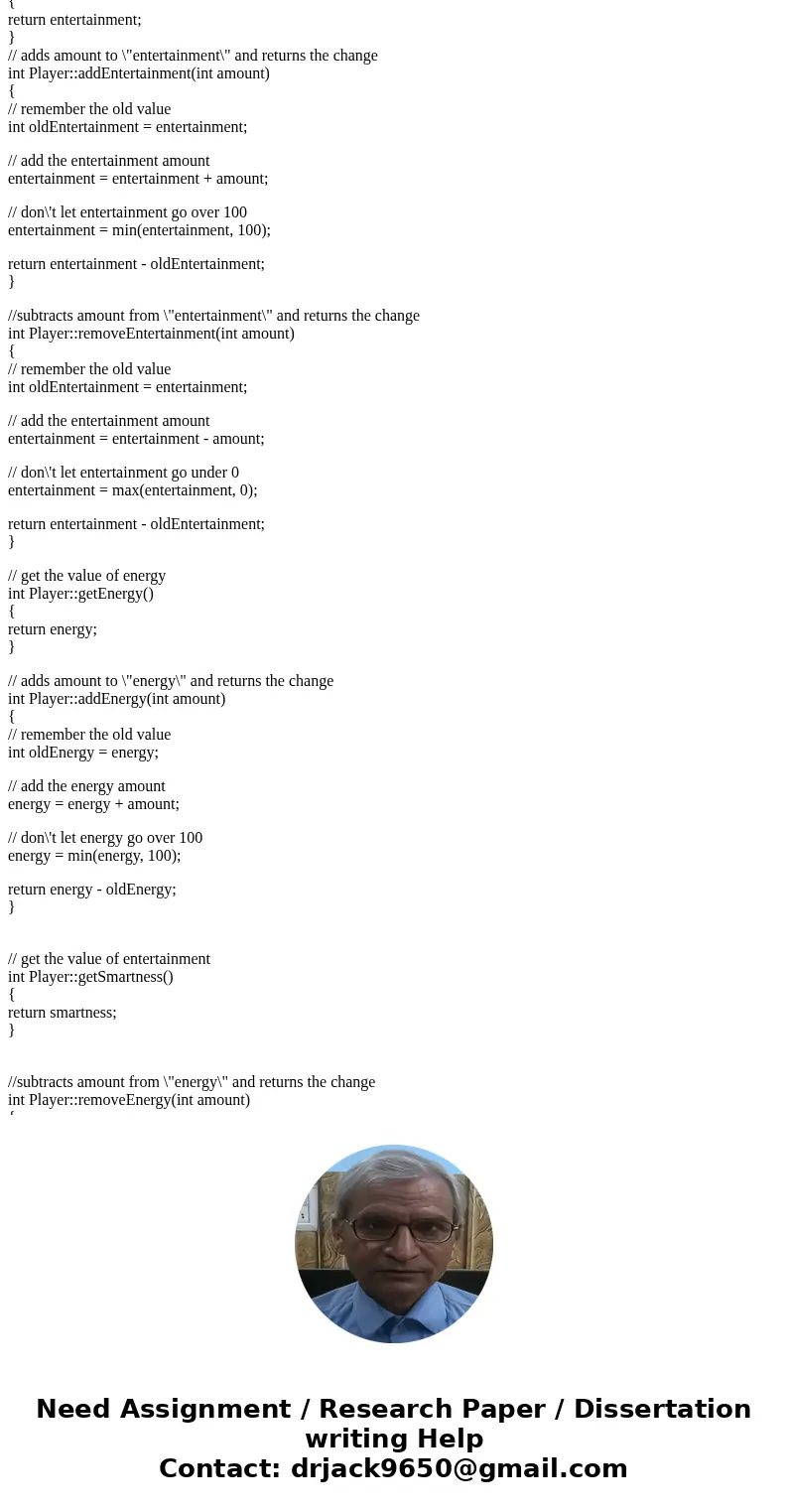 C++ Programming: (Please help me!! Thank you!!) Problem A: Win SimUniversity (20 points) Currently there is not way to “win” the game. Modify the SimUniversity. C++ Programming: (Please help me!! Thank you!!) Problem A: Win SimUniversity (20 points) Currently there is not way to “win” the game. Modify the SimUniversity.