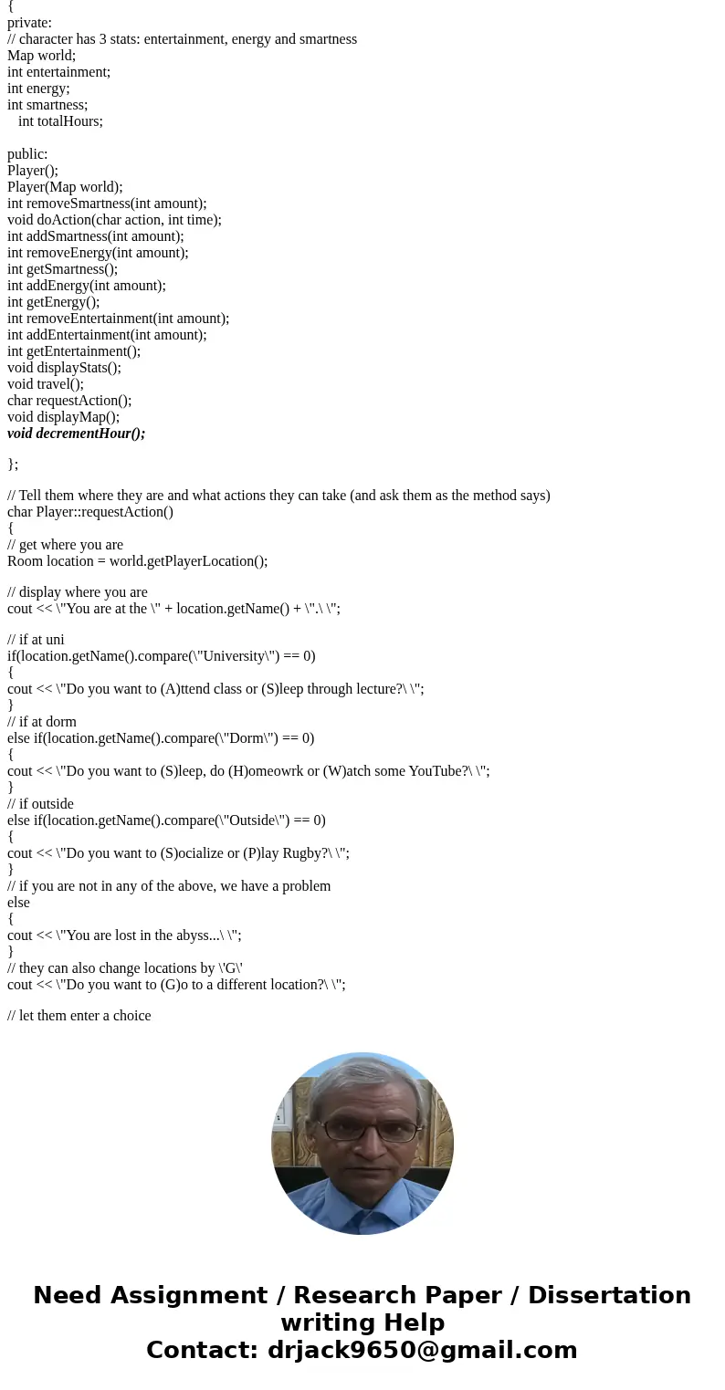 C++ Programming: (Please help me!! Thank you!!) Problem A: Win SimUniversity (20 points) Currently there is not way to “win” the game. Modify the SimUniversity. C++ Programming: (Please help me!! Thank you!!) Problem A: Win SimUniversity (20 points) Currently there is not way to “win” the game. Modify the SimUniversity.
