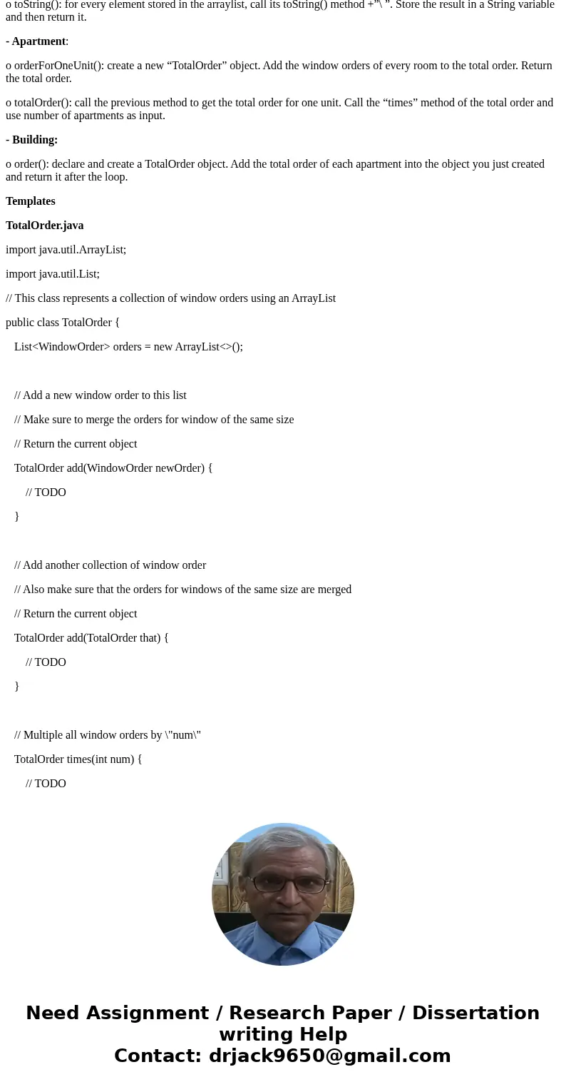 Don\'t change the templates, and just fill out the // TODO parts on below of templates, please. Instruction Reimplement a program using List and ArrayList . Rec