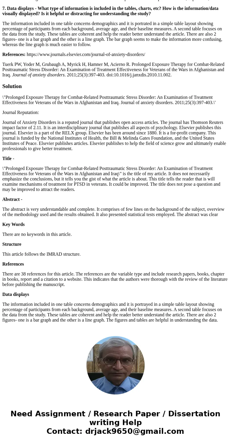[Essay Question] Following is the findings of a scientific article that a student reported. Take a look at the following evaluation of a research article and sp