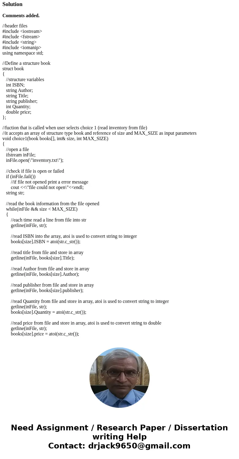 fully comments for my program, thank you will thumb up #include <iostream> #include <fstream> #include <string> #include <iomanip> using fully comments for my program, thank you will thumb up #include <iostream> #include <fstream> #include <string> #include <iomanip> using