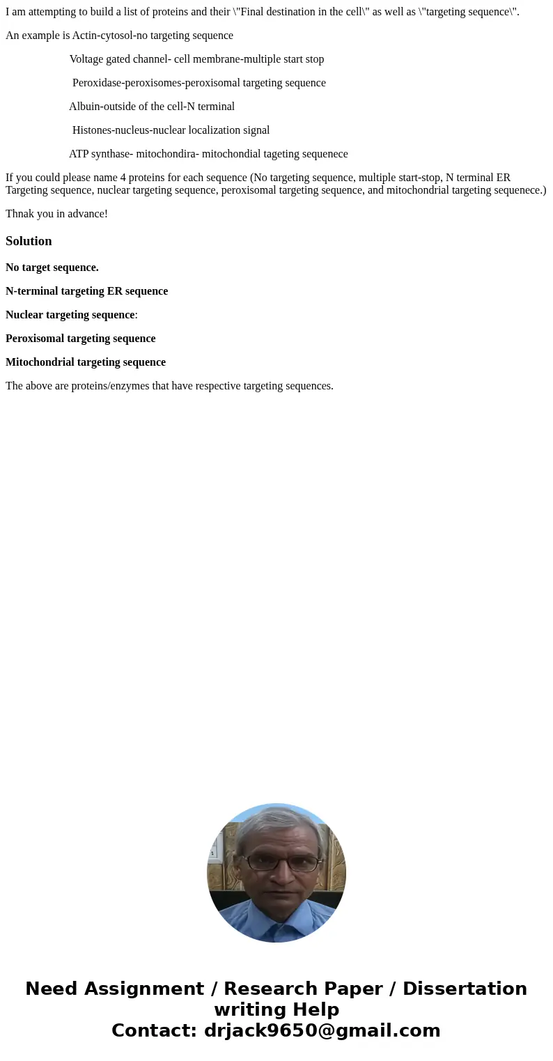 I am attempting to build a list of proteins and their \ I am attempting to build a list of proteins and their \