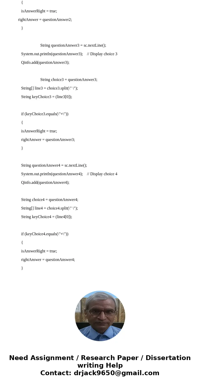 i need help creating a practice class in java that asks the user if he/she wants to take a quiz if yes, practice will call the quiz class where quiz will then c