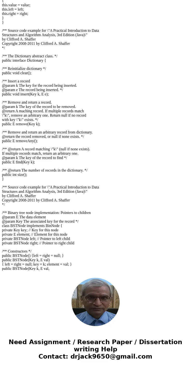 Objective: Provide range search function for Dictionary Add printRang method to BST.java that, given a low key value, and high key value, print all records in s Objective: Provide range search function for Dictionary Add printRang method to BST.java that, given a low key value, and high key value, print all records in s