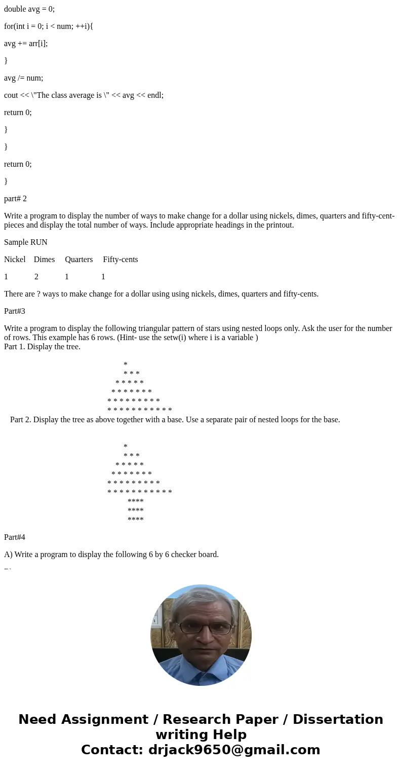 part #1 you used one main program to get the students\' grades and to compute and display the letter grade. Modify the program to include two functions a) Compu part #1 you used one main program to get the students\' grades and to compute and display the letter grade. Modify the program to include two functions a) Compu