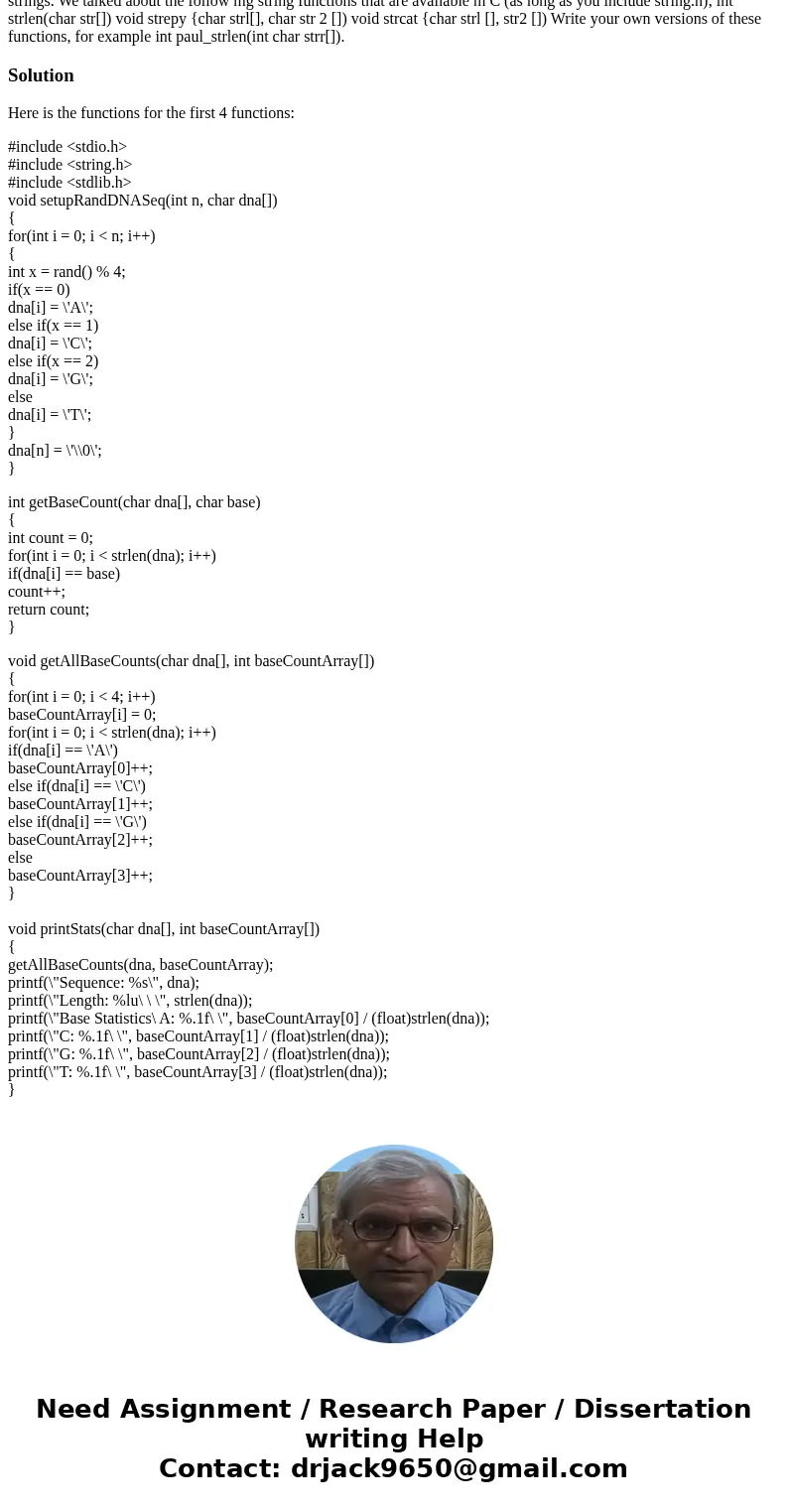  Suppose we are interested in studying a DNA sequence which consists of four bases: A, C, G, and T. For example: TGCGTGCTACCACATCATGCAGTTTTCAAAGAAGAAAGCTCACCACA