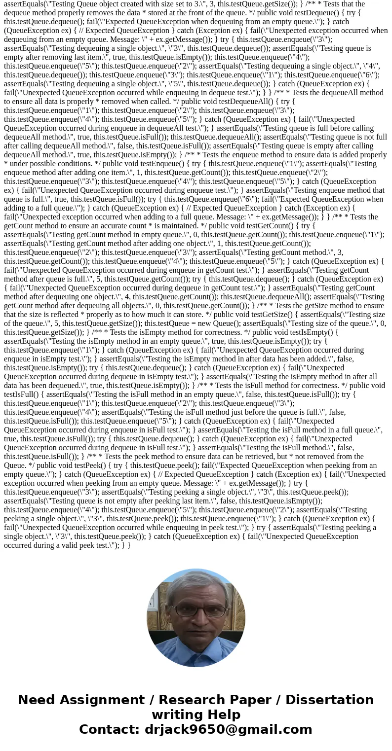 the first code which has a class in which I tried implementing the main methods needed for a proper queue. Unfortunately, I did not get it to work. I left the s the first code which has a class in which I tried implementing the main methods needed for a proper queue. Unfortunately, I did not get it to work. I left the s