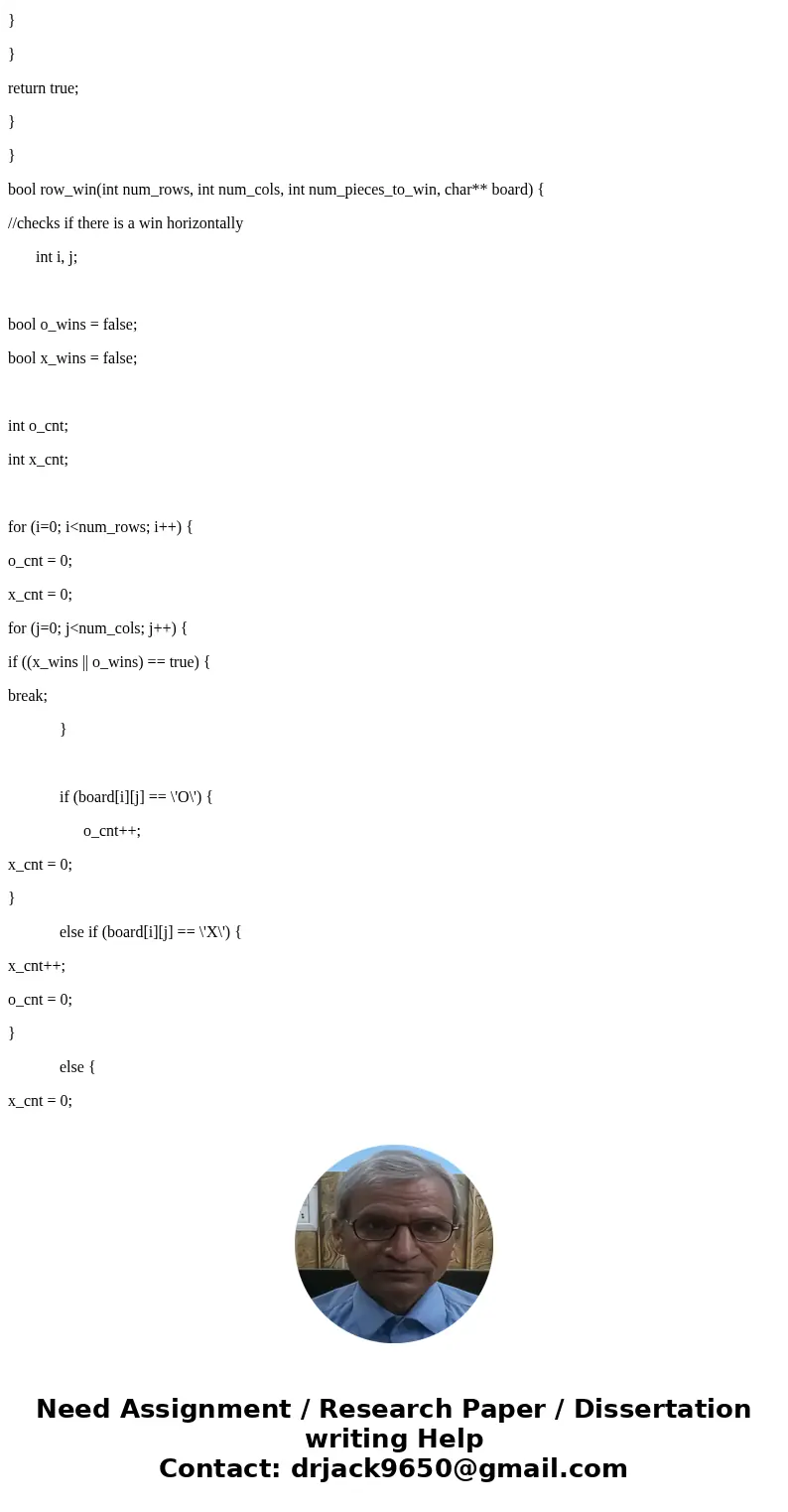The following is my code for a connectn program. When I run my code in the tester, I failed two out 10 tests. I was hoping for some help in finding what causes 