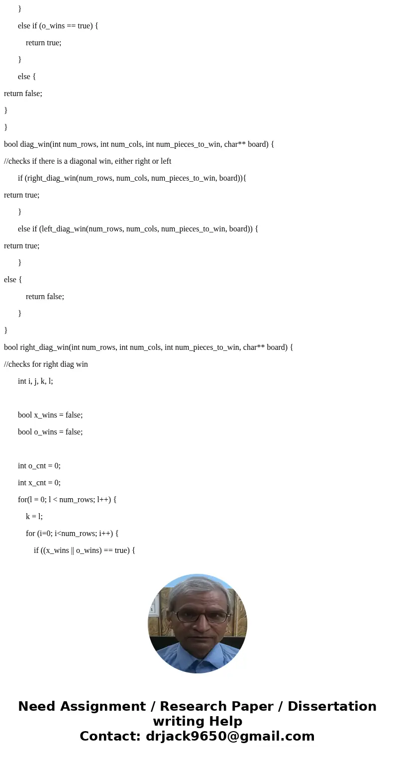 The following is my code for a connectn program. When I run my code in the tester, I failed two out 10 tests. I was hoping for some help in finding what causes 
