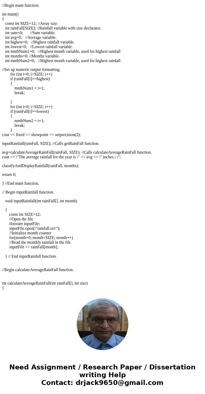 The Weather Service Bureau department has data representing monthly rainfall for a year and we would like to create a table categorizing each month as rainy (r