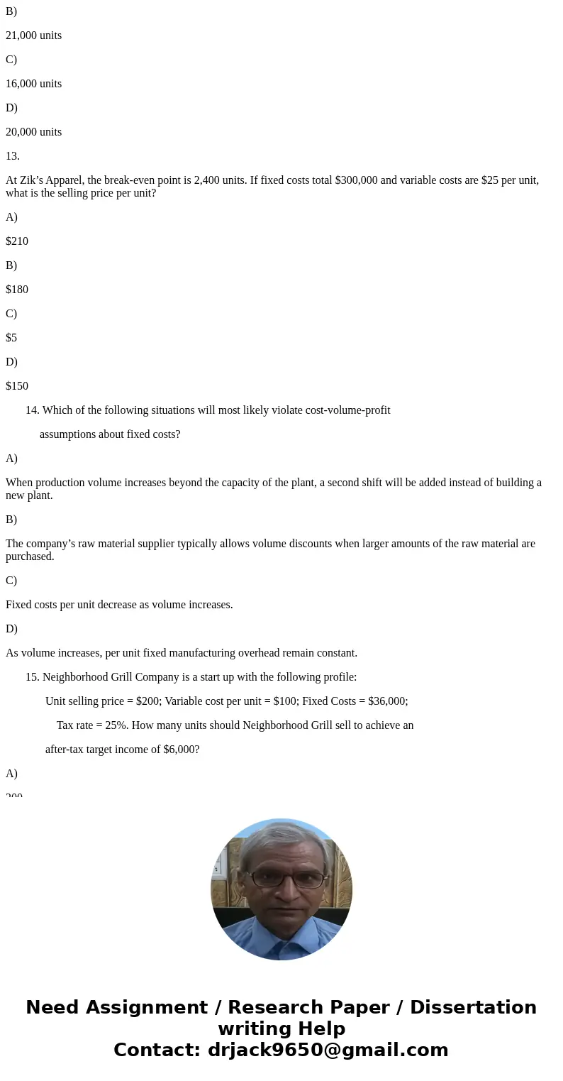 1. Amanda Deleon, a college student is contemplating the following options for her 3-month summer break: (1) Take a summer course which will cost $800 and work 