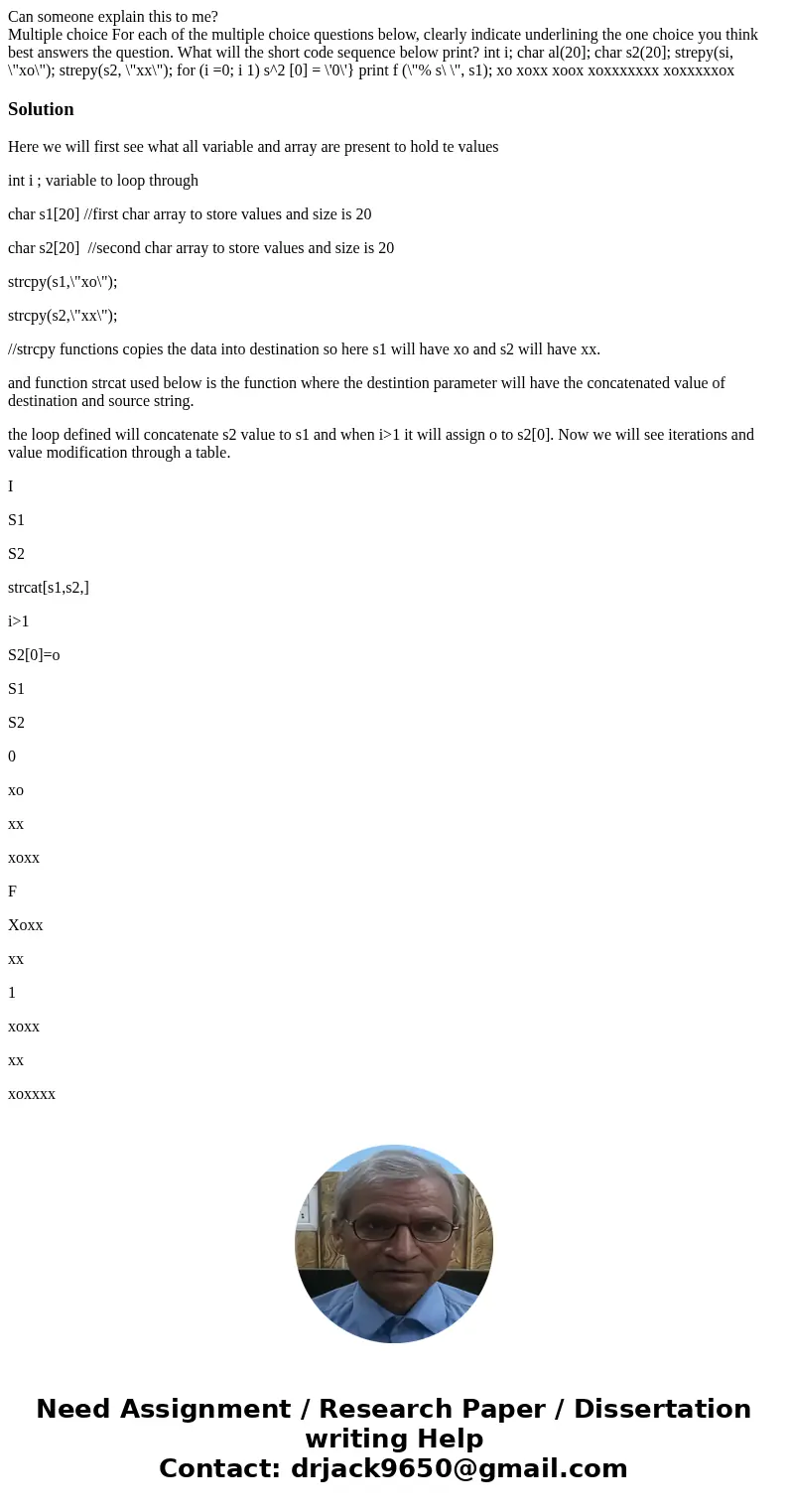 Can someone explain this to me? Multiple choice For each of the multiple choice questions below, clearly indicate underlining the one choice you think best answ Can someone explain this to me? Multiple choice For each of the multiple choice questions below, clearly indicate underlining the one choice you think best answ