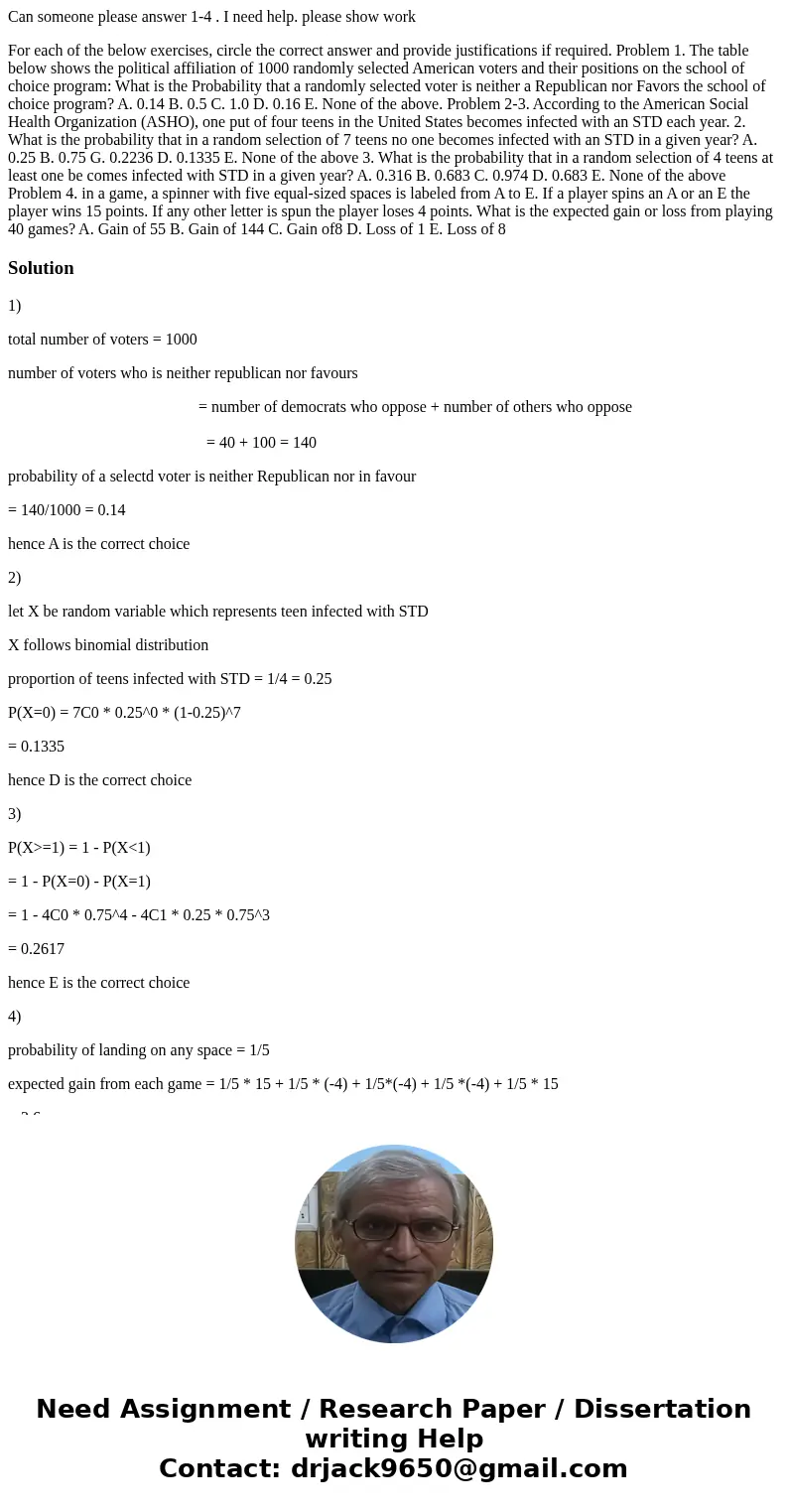 Can someone please answer 1-4 . I need help. please show work For each of the below exercises, circle the correct answer and provide justifications if required. Can someone please answer 1-4 . I need help. please show work For each of the below exercises, circle the correct answer and provide justifications if required.